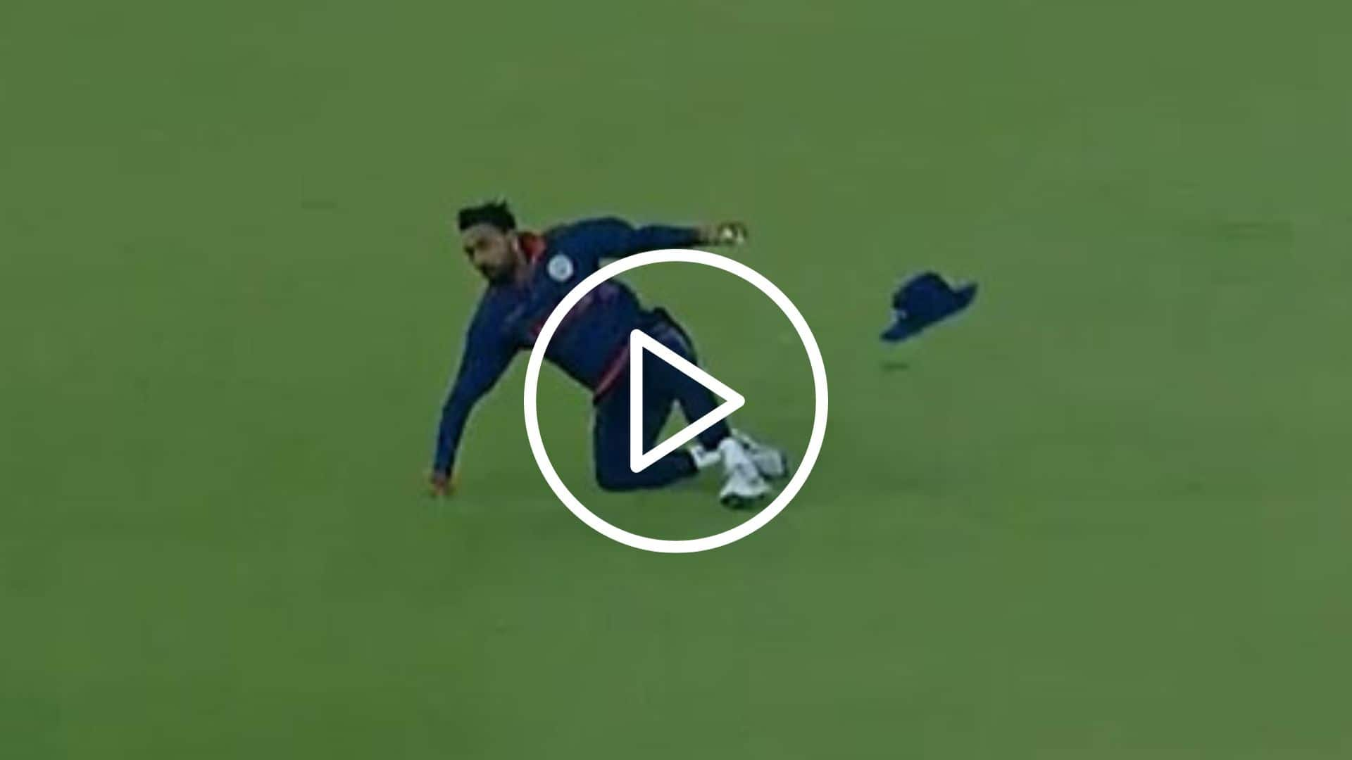 [Watch] Krunal Pandya Takes A Blinder In SMAT 2023 Semi-Final For Baroda